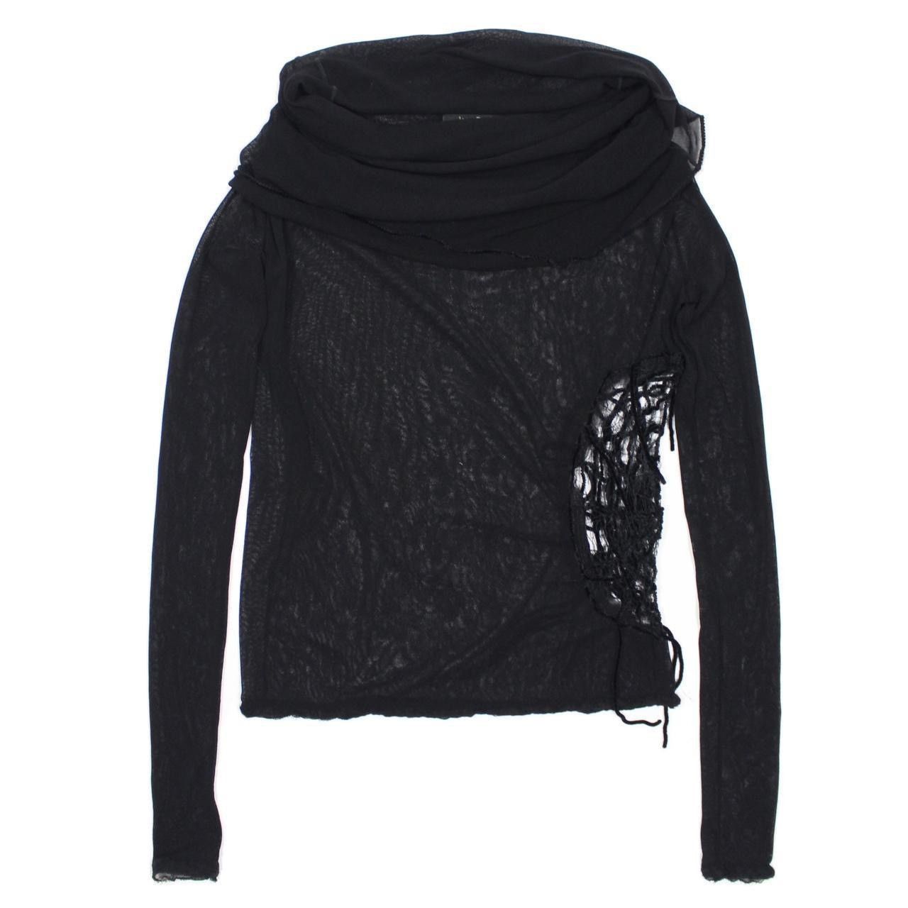 Jean Paul Gaultier JEAN PAUL GAULTIER SS 2003 SPIDER WEB MESH TOP Size M / US 6-8 / IT 42-44 - 1 Thumbnail