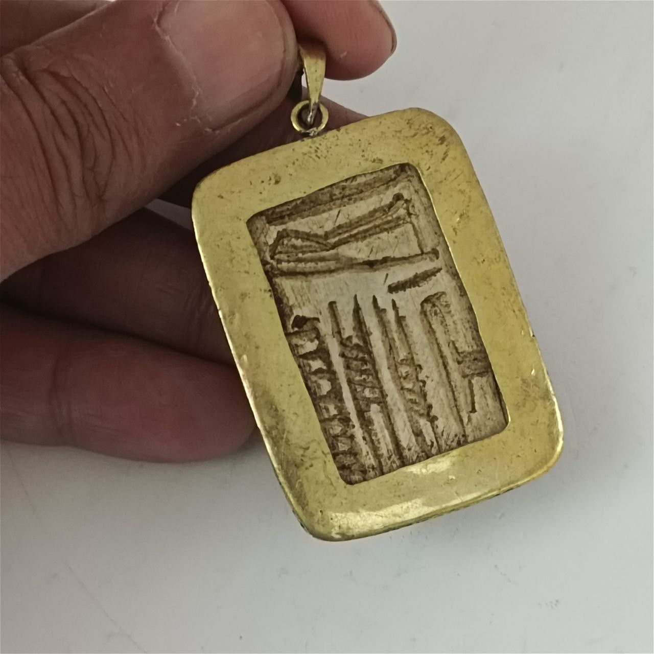Other Egyptian pendant with hieroglyphs antique pharaonic style Size ONE SIZE - 7 Thumbnail