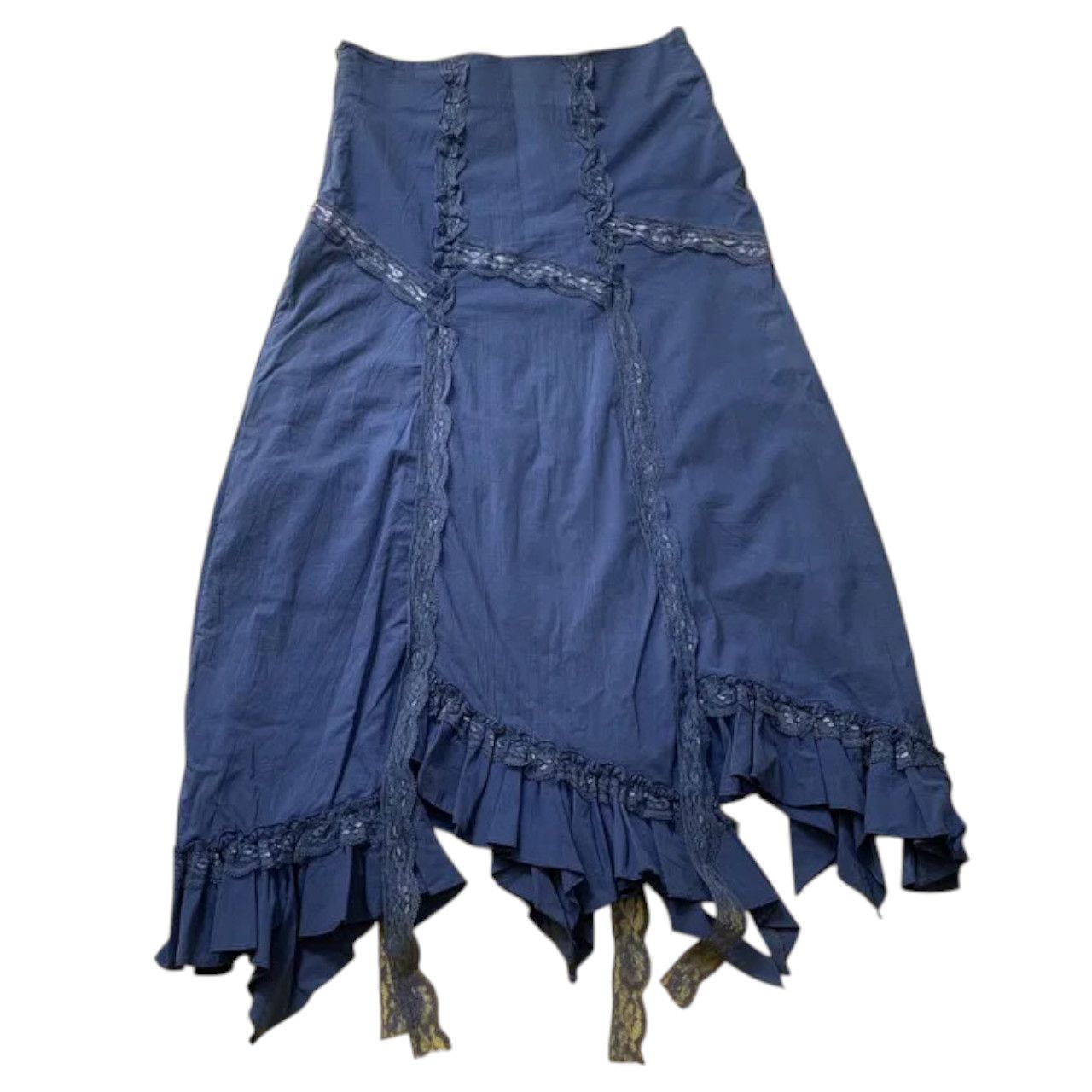 Other Fairy asymmetric midi skirt sz s Size 28" / US 6 / IT 42 - 1 Thumbnail