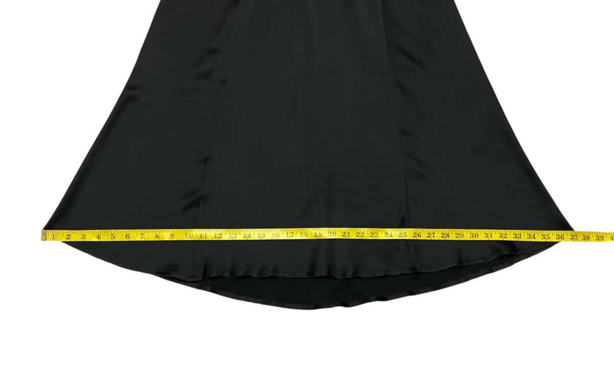 Yohji Yamamoto Yohji Yamamoto + Noir Soie Silk Midi Dress Size S / US 4 / IT 40 - 21 Thumbnail