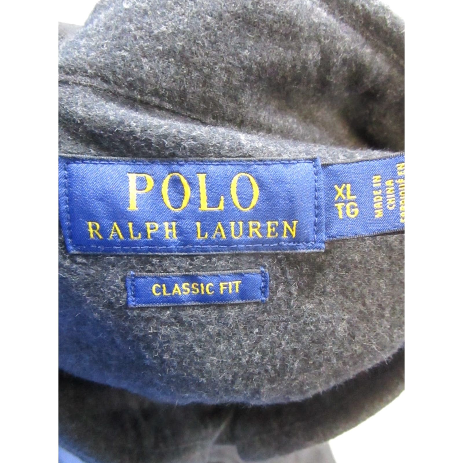Polo Ralph Lauren Polo Ralph Lauren Shirt Mens XL Gray Button-Up Knit Subtle Solid Collared Long Sleeve Button-Down Classic All Seasons Mens Size US XL / EU 56 / 4 - 3 Thumbnail