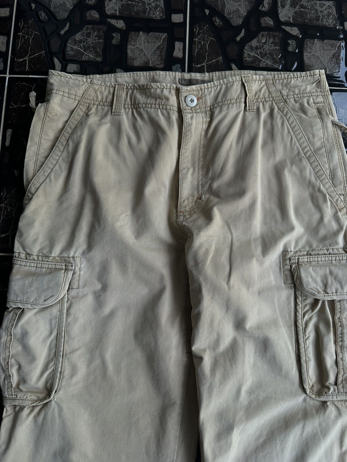 L.L. Bean × Vintage Vintage LL Bean Cargo Workwear Pant D154 Size US 36 / EU 52 - 2 Thumbnail