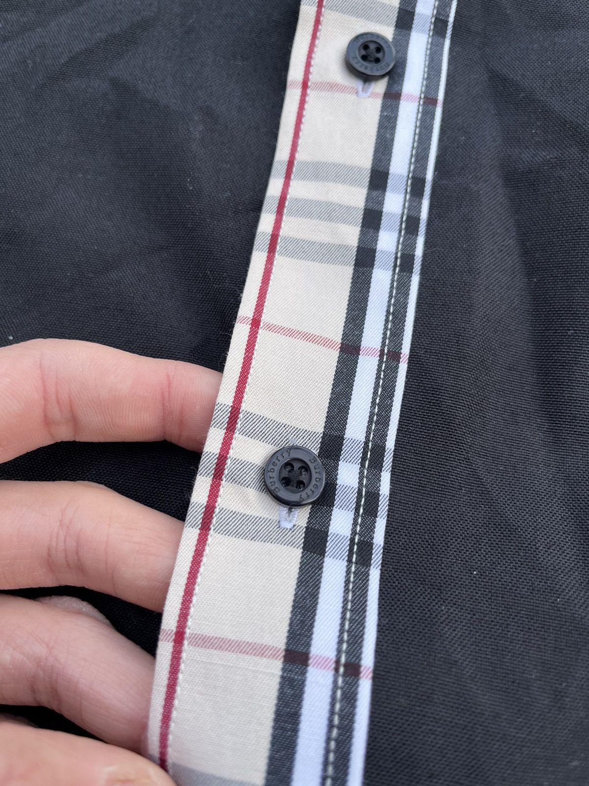 Burberry Vintage Burberry Nova Check Button Up Shirt Luxury Bootleg Size US L / EU 52-54 / 3 - 5 Thumbnail