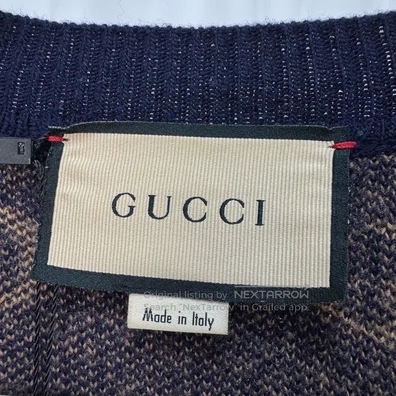 Gucci Gucci Double G old flower full-print embroidered cardigan Size M / US 6-8 / IT 42-44 - 5 Thumbnail