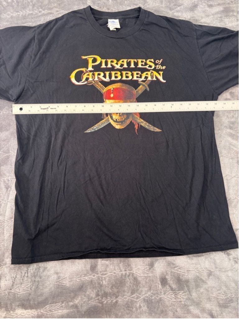 Disney Men's Port & Company Disney Pirates of Caribbean T-Shirt XL Size US XL / EU 56 / 4 - 3 Thumbnail