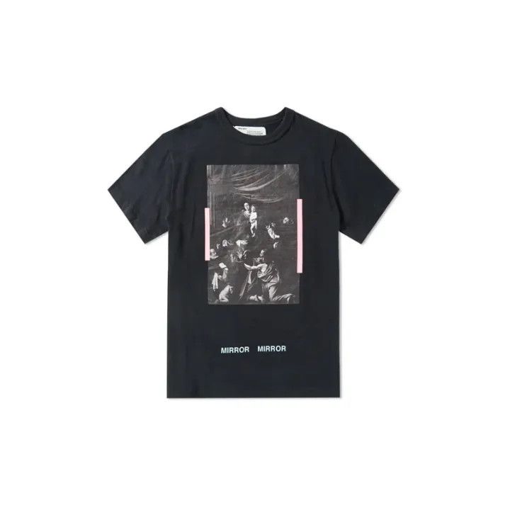 Off-White Graphic Print Short Sleeve T-Shirt 0079