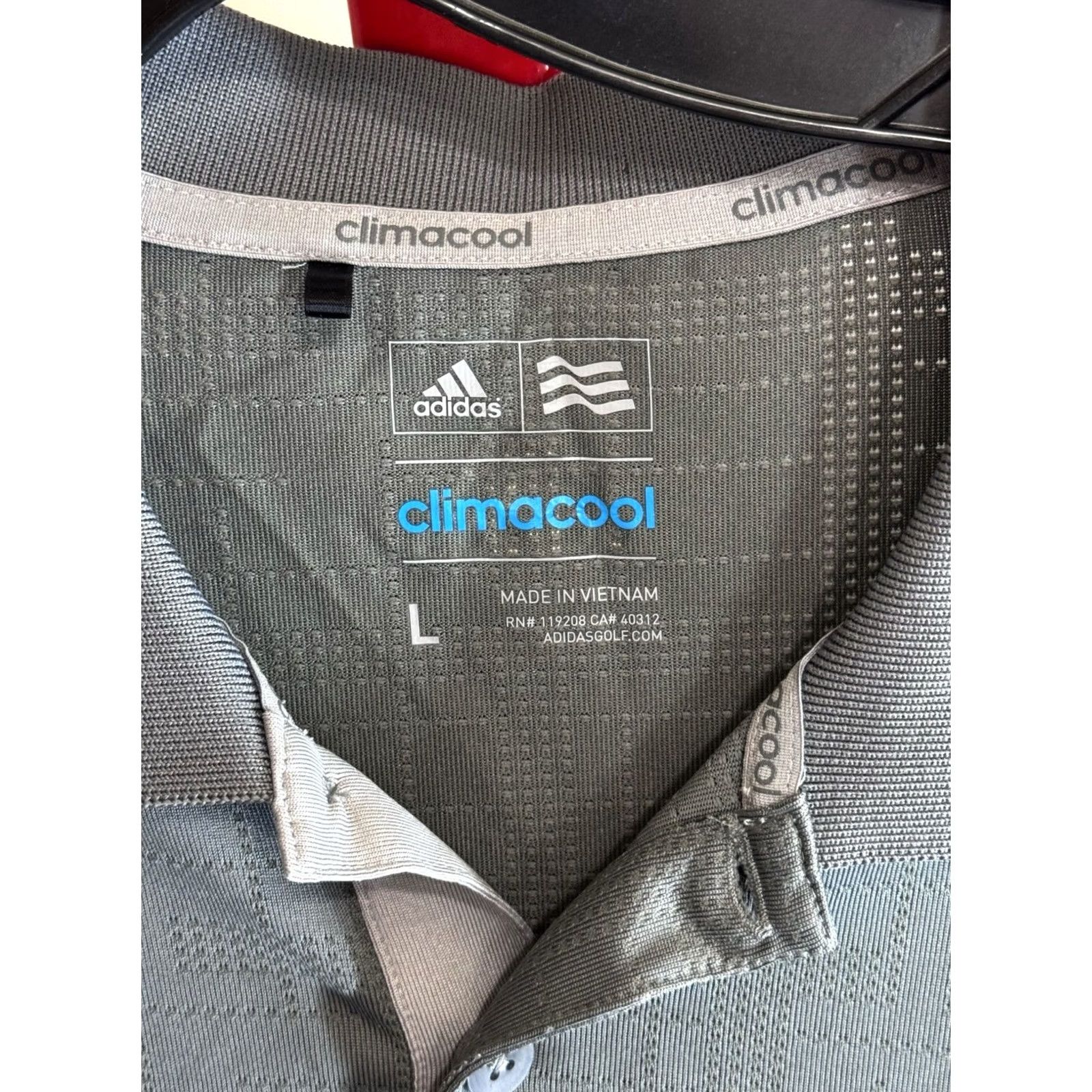 Adidas Adidas Polo Shirt Mens L POLO SHIRT Embroidered Basketball Large L Sharp POLO Shirt Adidas Mens L Polo Shirt Size US L / EU 52-54 / 3 - 6 Thumbnail