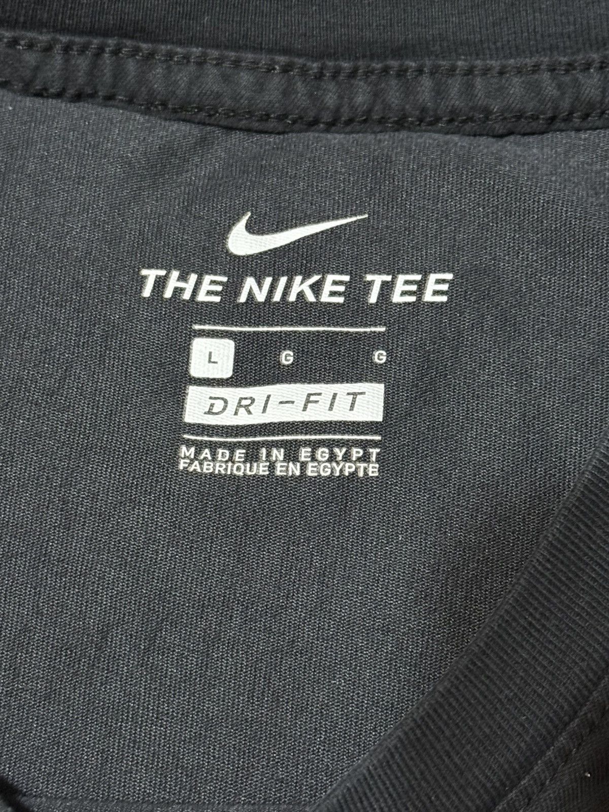 Nike Nike Running T-Shirt Tee Black Large Size US L / EU 52-54 / 3 - 4 Thumbnail