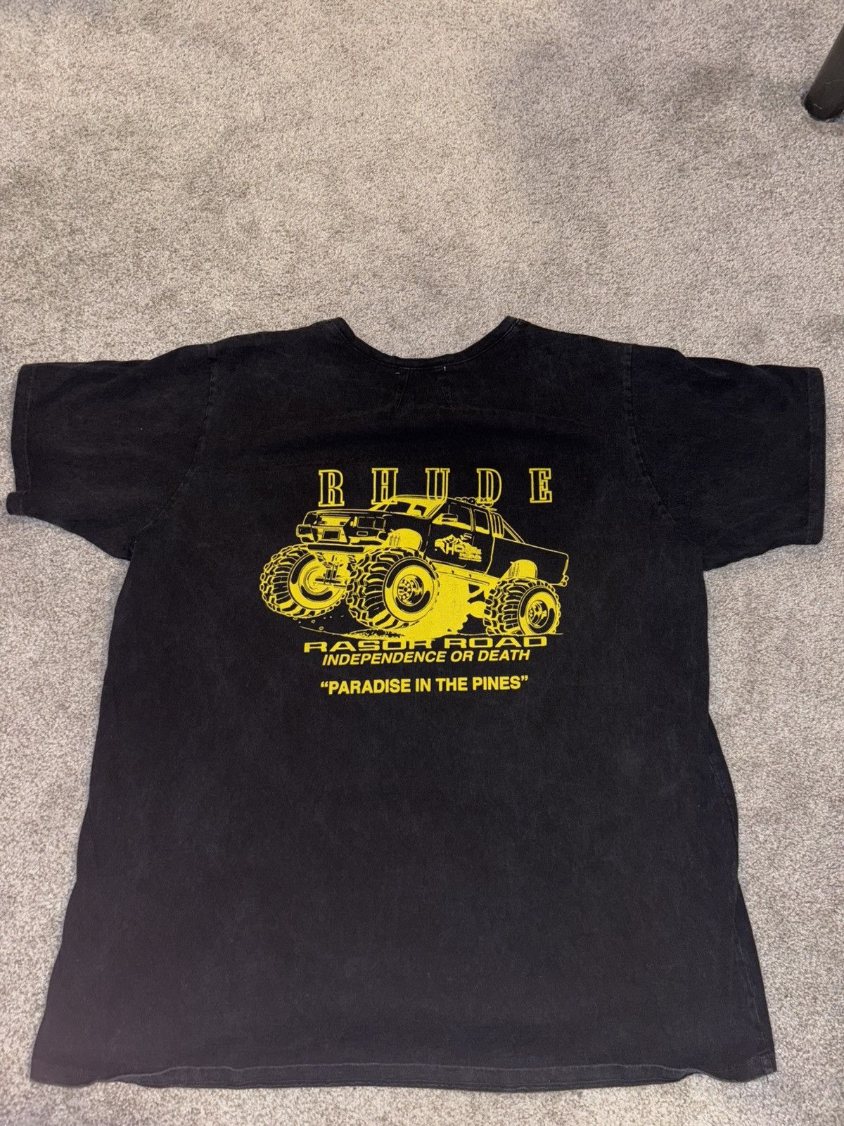 Rhude Rhude Razor Road Tee Size US L / EU 52-54 / 3 - 4 Thumbnail