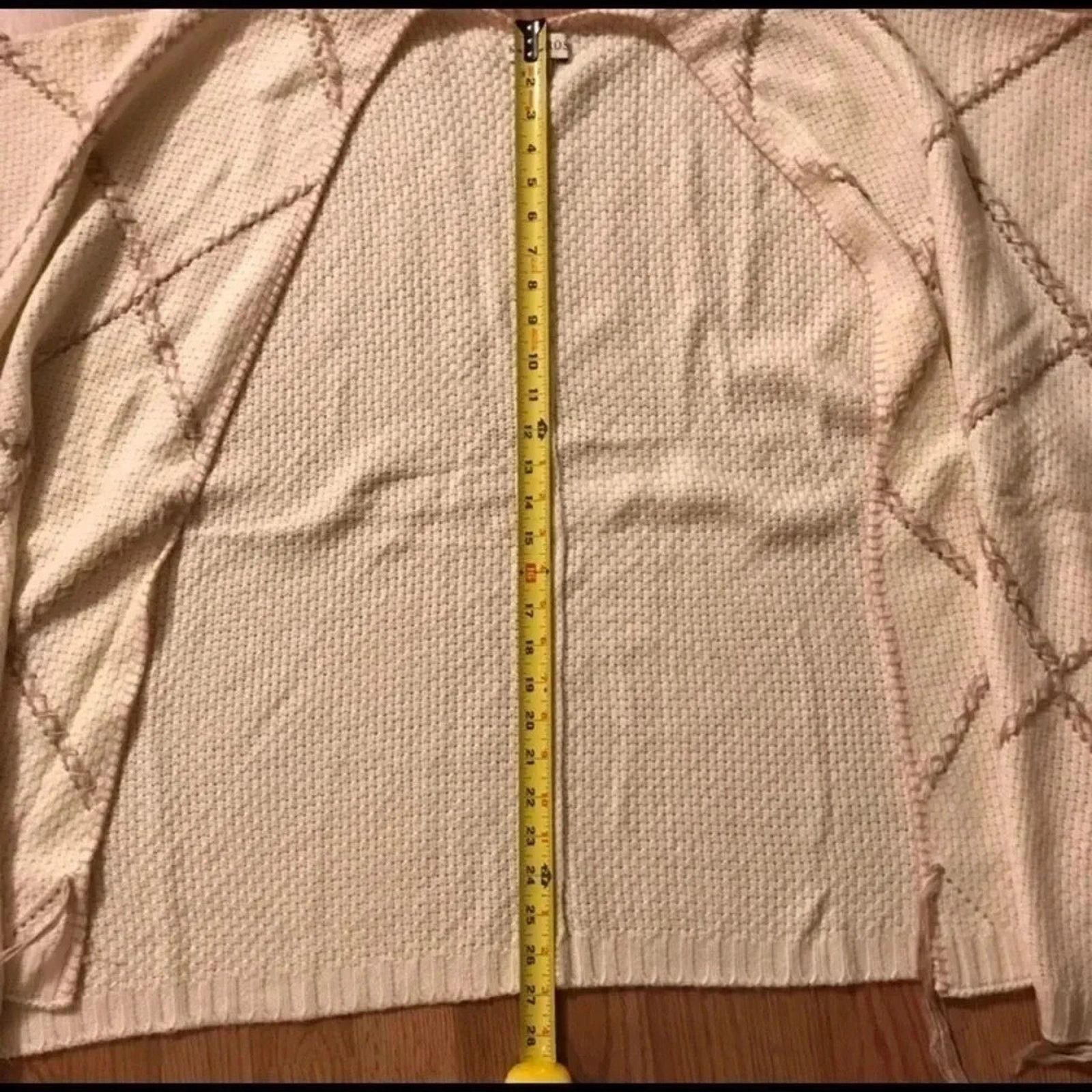 Other Knox Rose Knit Oversized Poncho Ivory Cream Size S / US 4 / IT 40 - 8 Thumbnail
