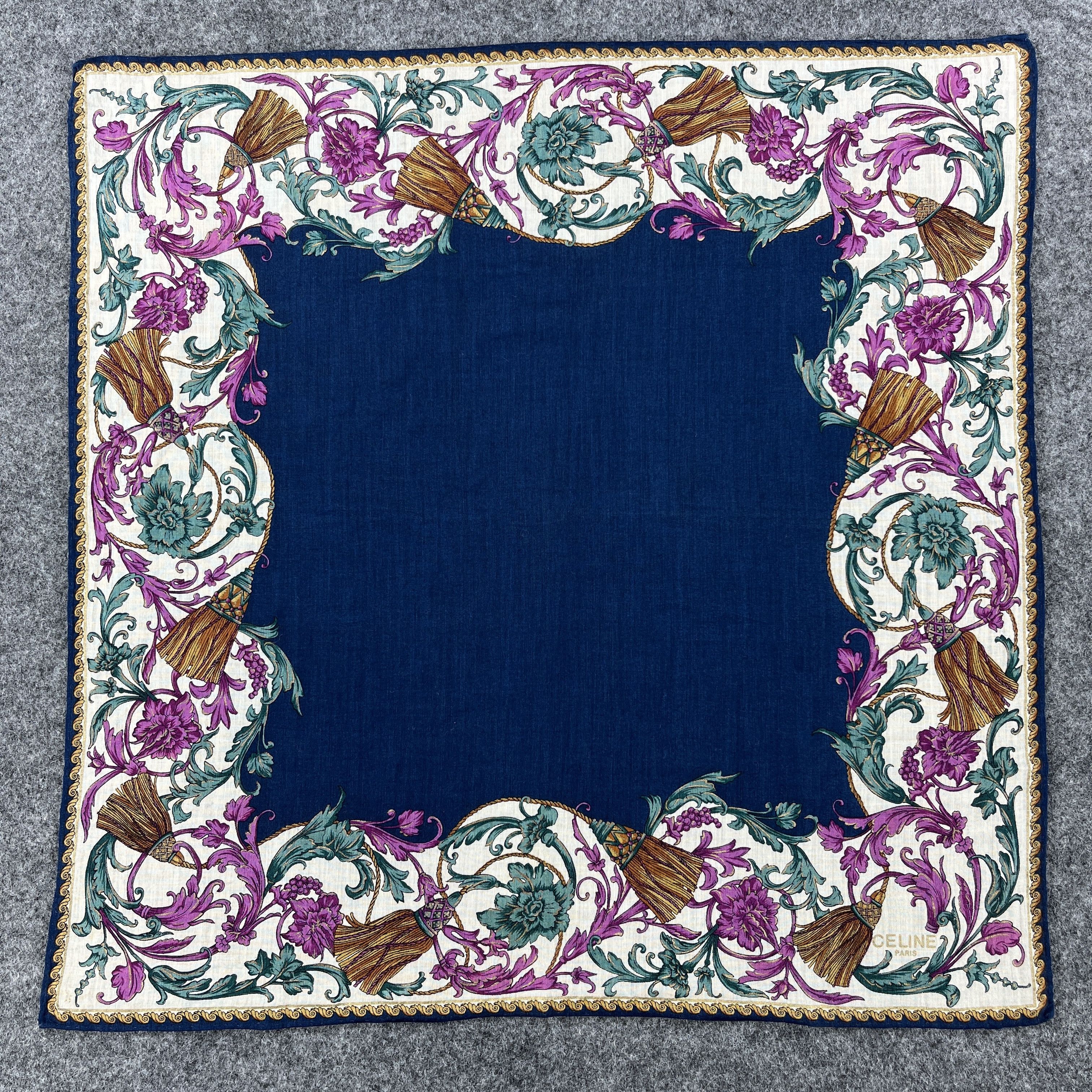 Celine Celine Handkerchief / Bandana / Neckerchief B410 Size ONE SIZE - 1 Thumbnail