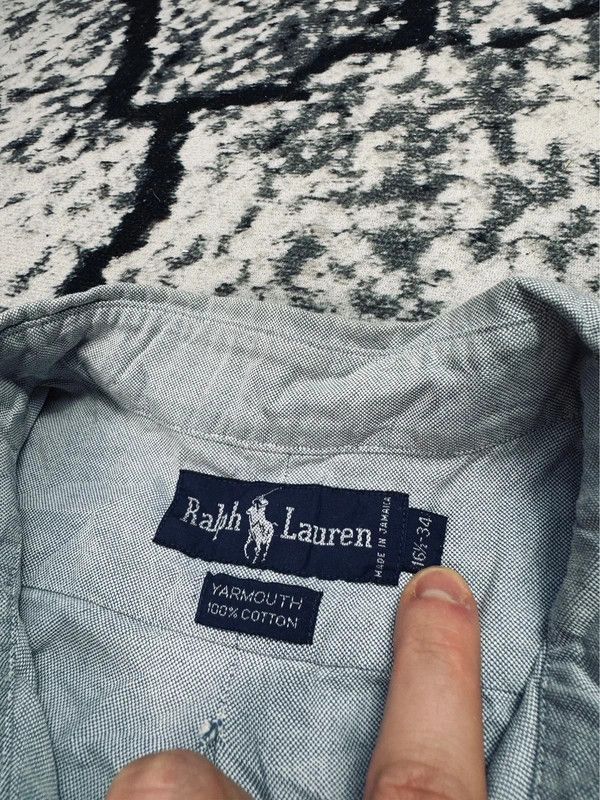 Ralph Lauren Vintage Polo Ralph Lauren Shirt Blue XL Size US XL / EU 56 / 4 - 5 Thumbnail