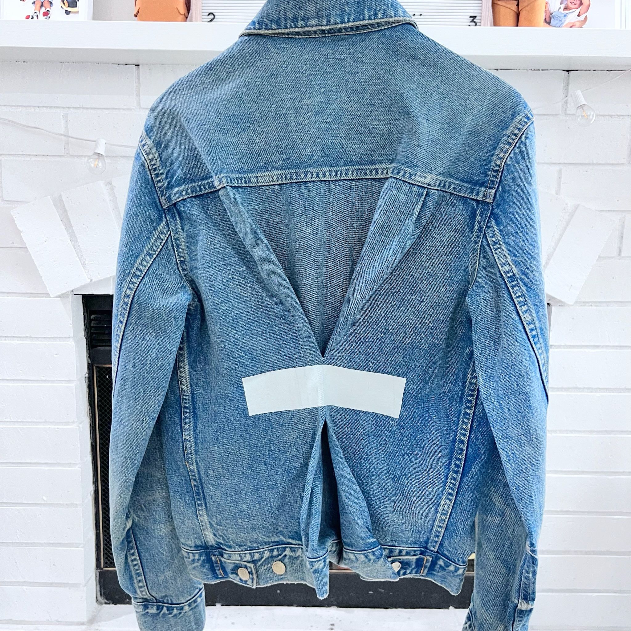 TANAKA Rare Tanaka Classic Jean Jacket Back Taped Size L / US 10 / IT 46 - 2 Thumbnail