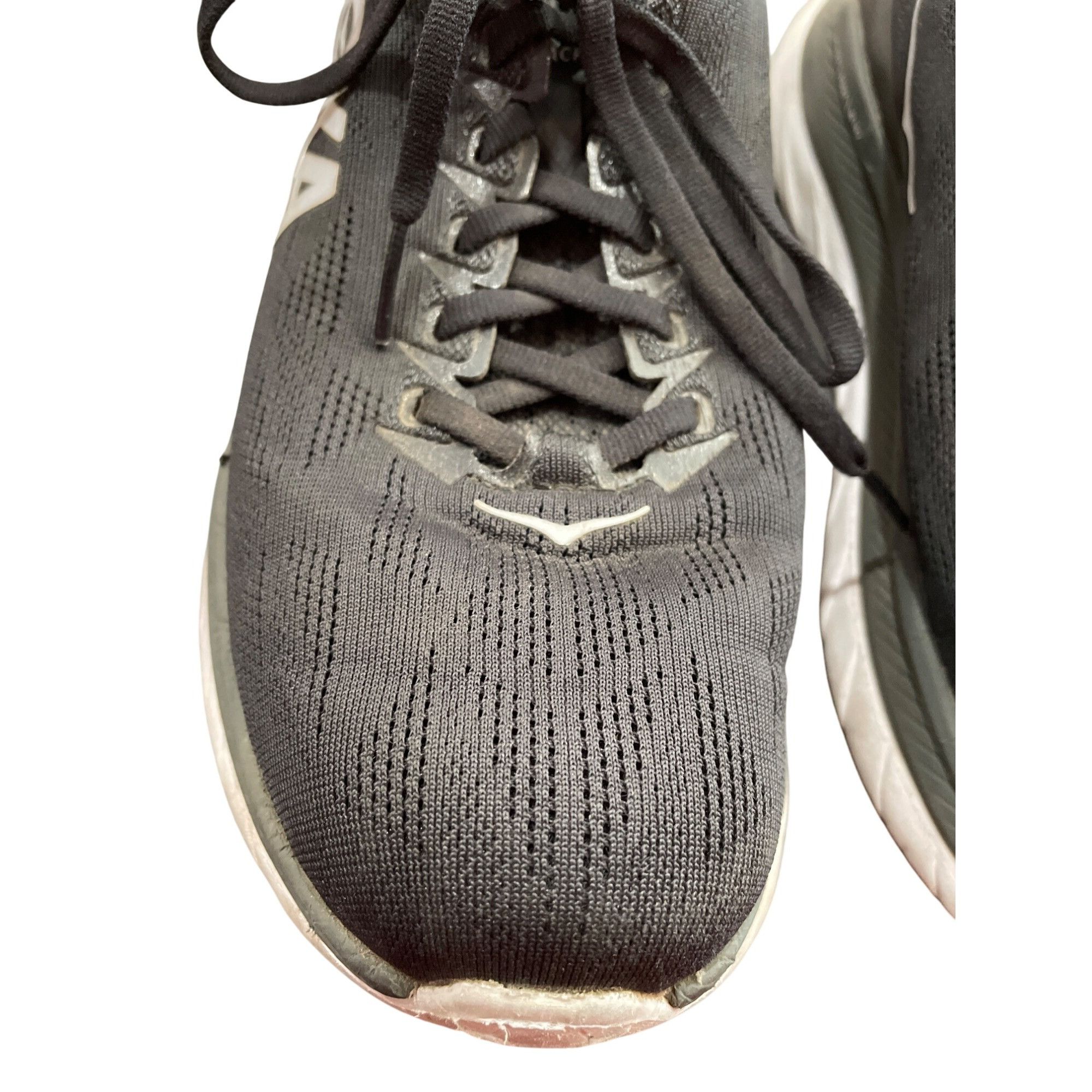 Hoka Hoka Mach 4 Profly Mens black white running shoes Size 9.5B Size US 9.5 / EU 42-43 - 13 Thumbnail