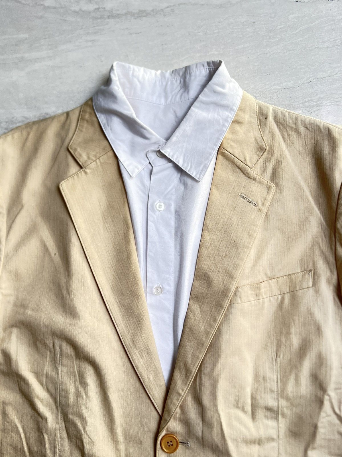 Yohji Yamamoto A.A.R Yohji Design Studio Shirt Blazers Size 52L - 3 Thumbnail