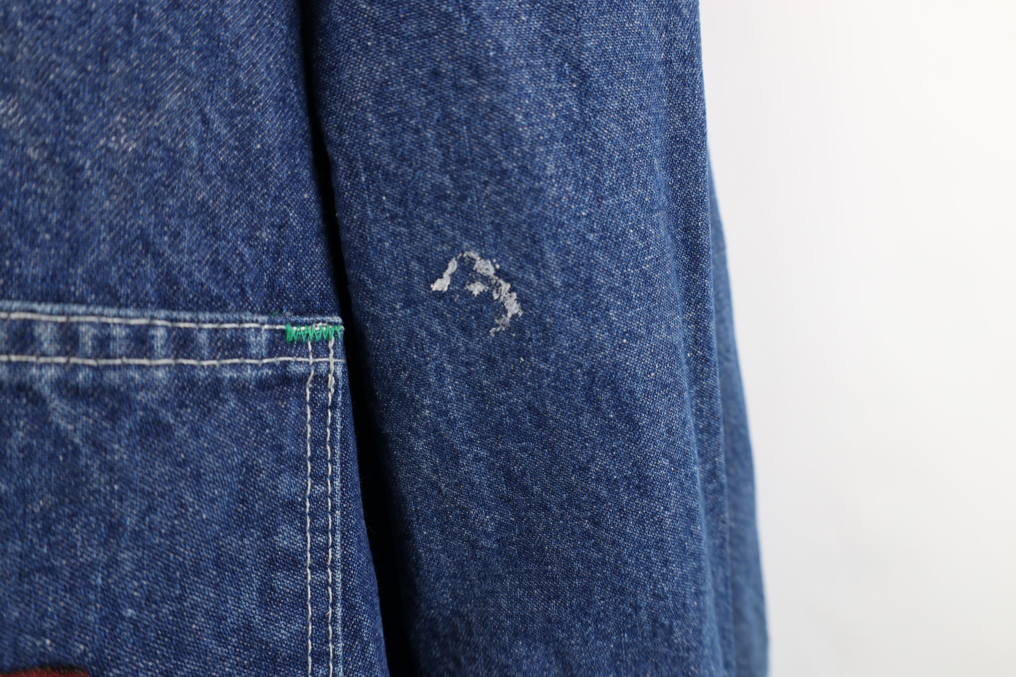 Vintage Vintage 70s Big Ben Lined Denim Chore Barn Jacket USA Size US XXL / EU 58 / 5 - 7 Thumbnail