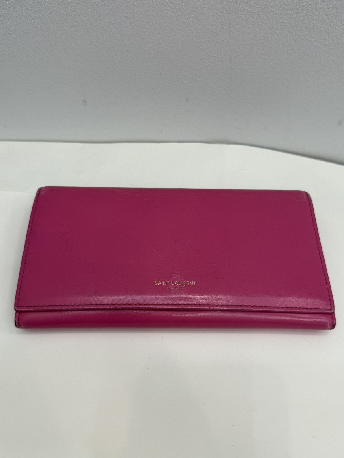 Saint Laurent Paris Saint Laurent paris Pink Wallet Size ONE SIZE - 1 Thumbnail