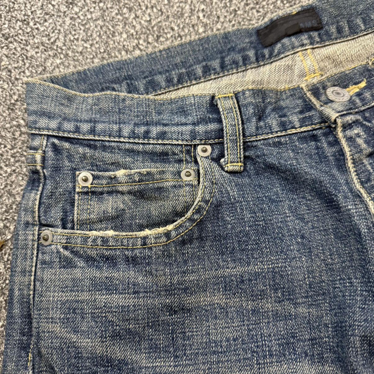 Beams Plus 🔥🇯🇵 Vintage 90s Japanese Distressed Beams Denim Size US 31 - 4 Thumbnail