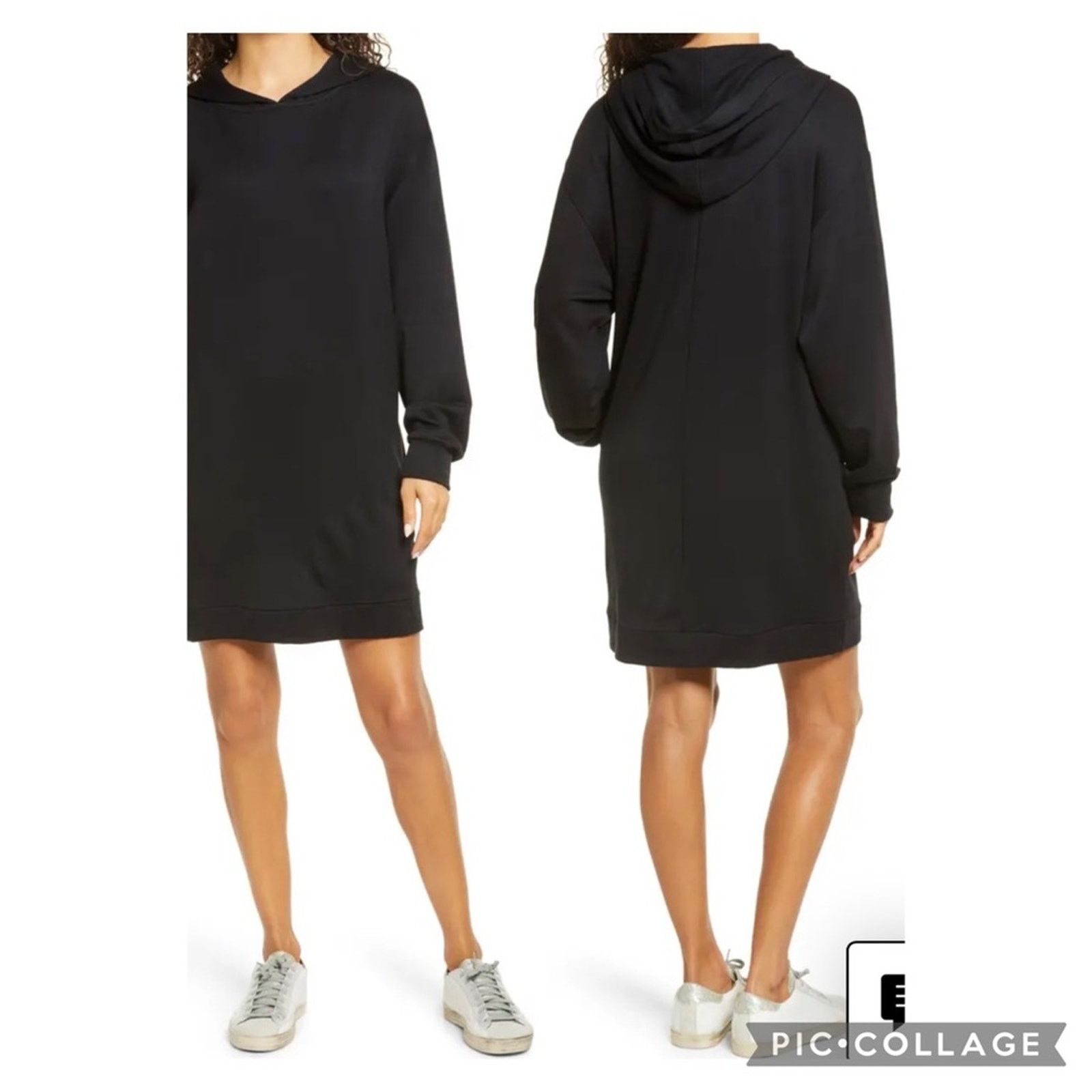 Other Frachie by J Long Sleeve Hoodie Dress soft cozy casual sz M Size M / US 6-8 / IT 42-44 - 2 Thumbnail