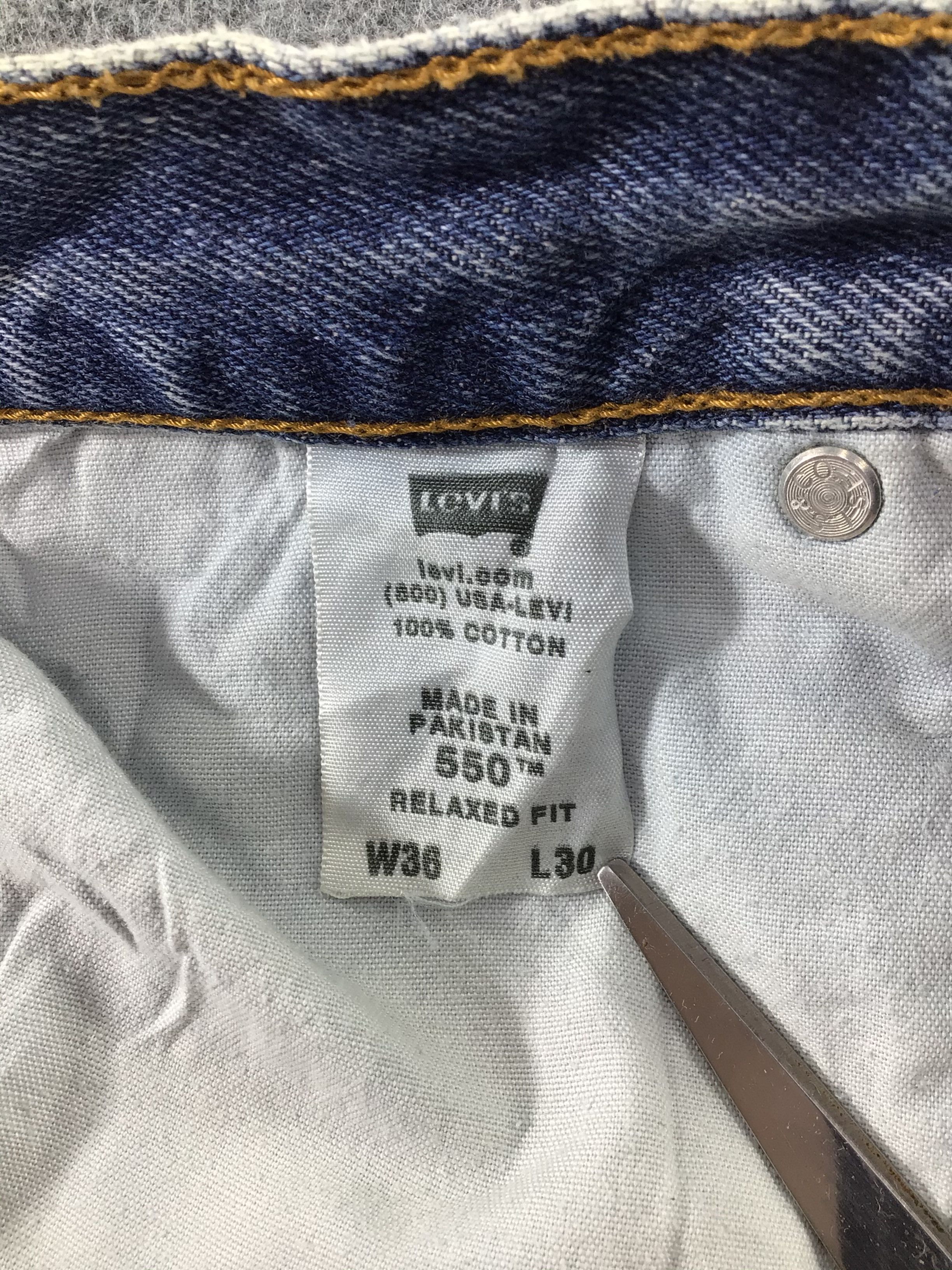Levi's Vintage Levis 550 Jeans-J780 Size US 36 / EU 52 - 10 Thumbnail