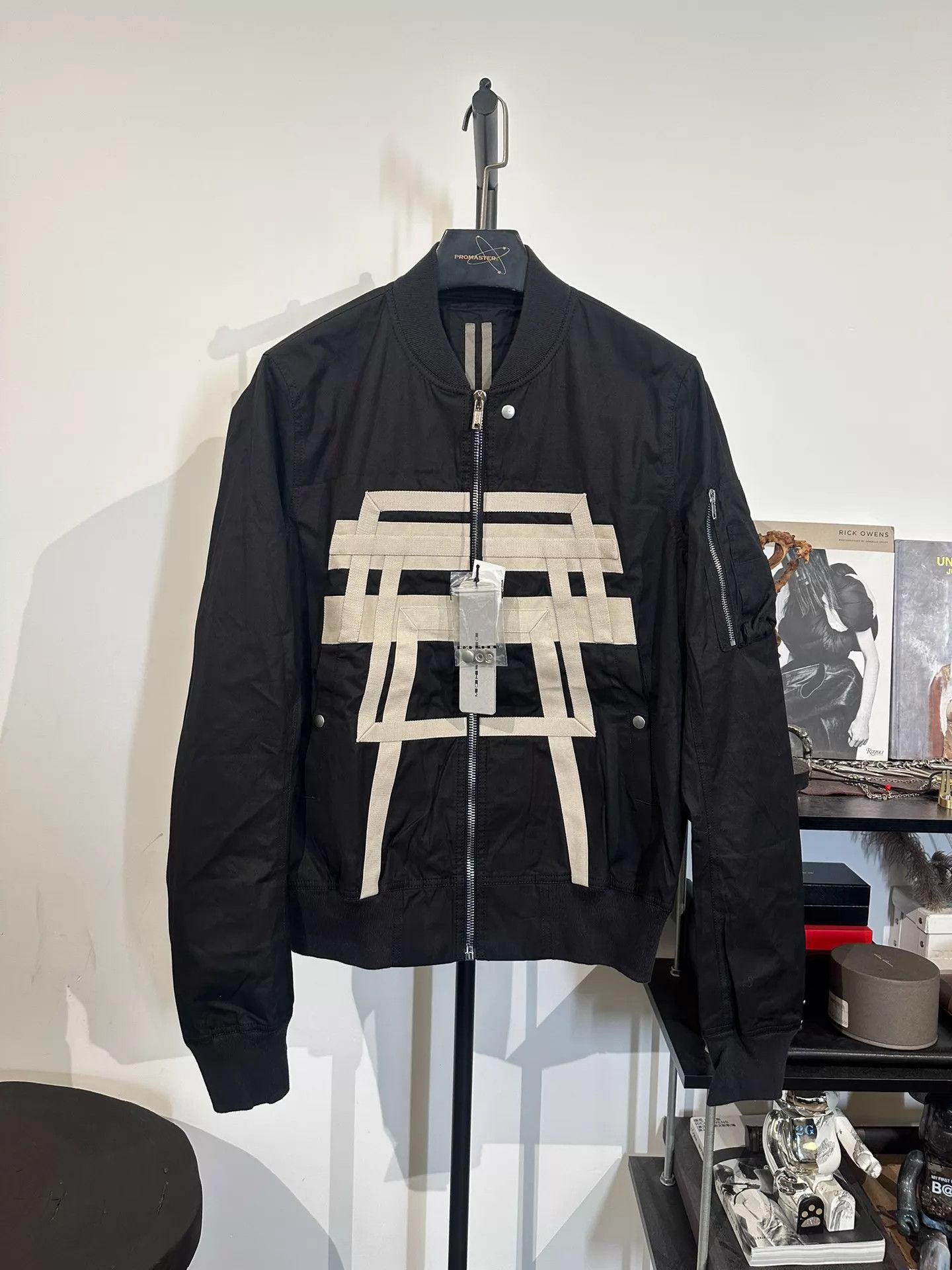 Rick Owens Rick Owens Woven Strap Flight Jacket L New with Tags Size US L / EU 52-54 / 3 - 1 Thumbnail