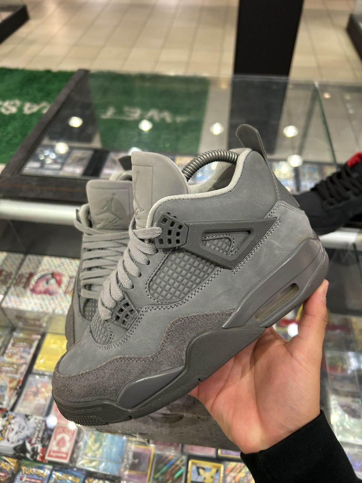Jordan Brand Jordan 4 wet cement Size US 5 / EU 37 - 2 Thumbnail