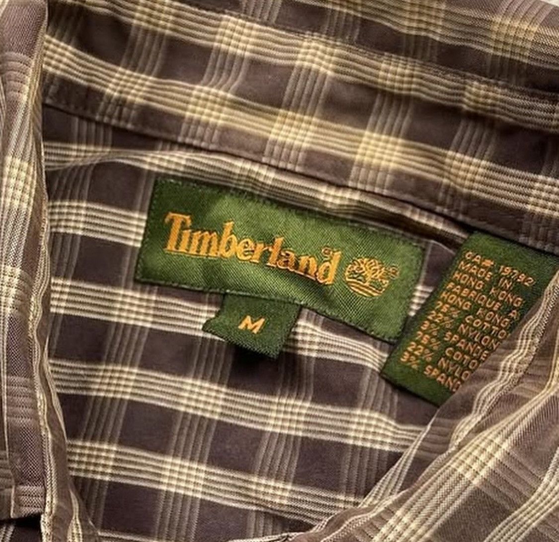 Vintage Vtg 90s Timberland Shirt Size US XL / EU 56 / 4 - 2 Thumbnail