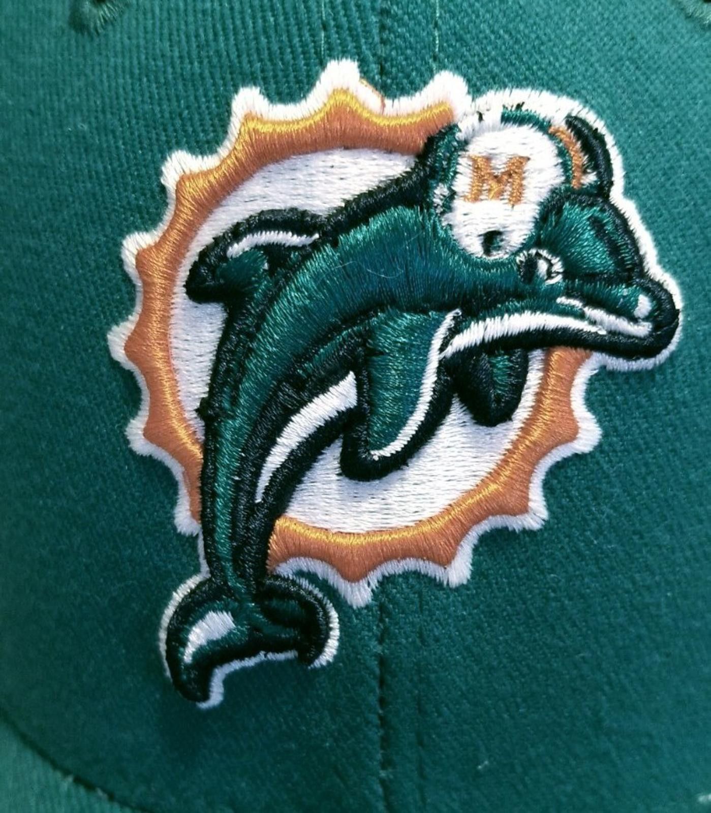 NFL NFL Official Miami Dolphins Hat Stretch Fit Cap Rare Size ONE SIZE - 6 Thumbnail