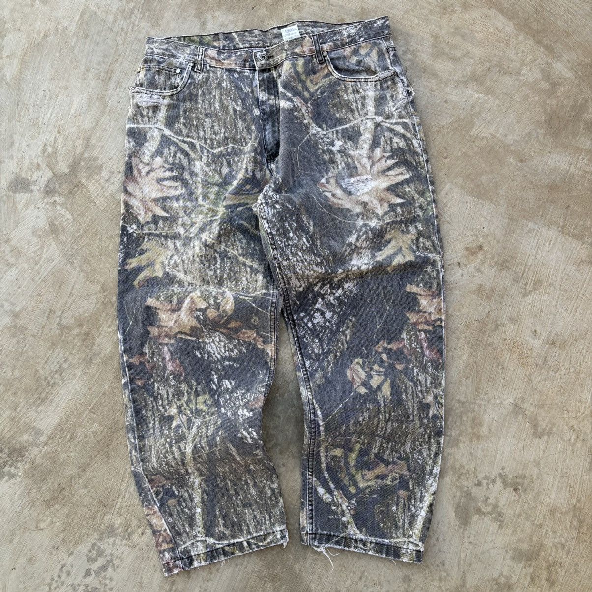 Carhartt Vintage 90s Sunfaded Mossyoak Workwear Pant Size US 40 / EU 56 - 1 Thumbnail
