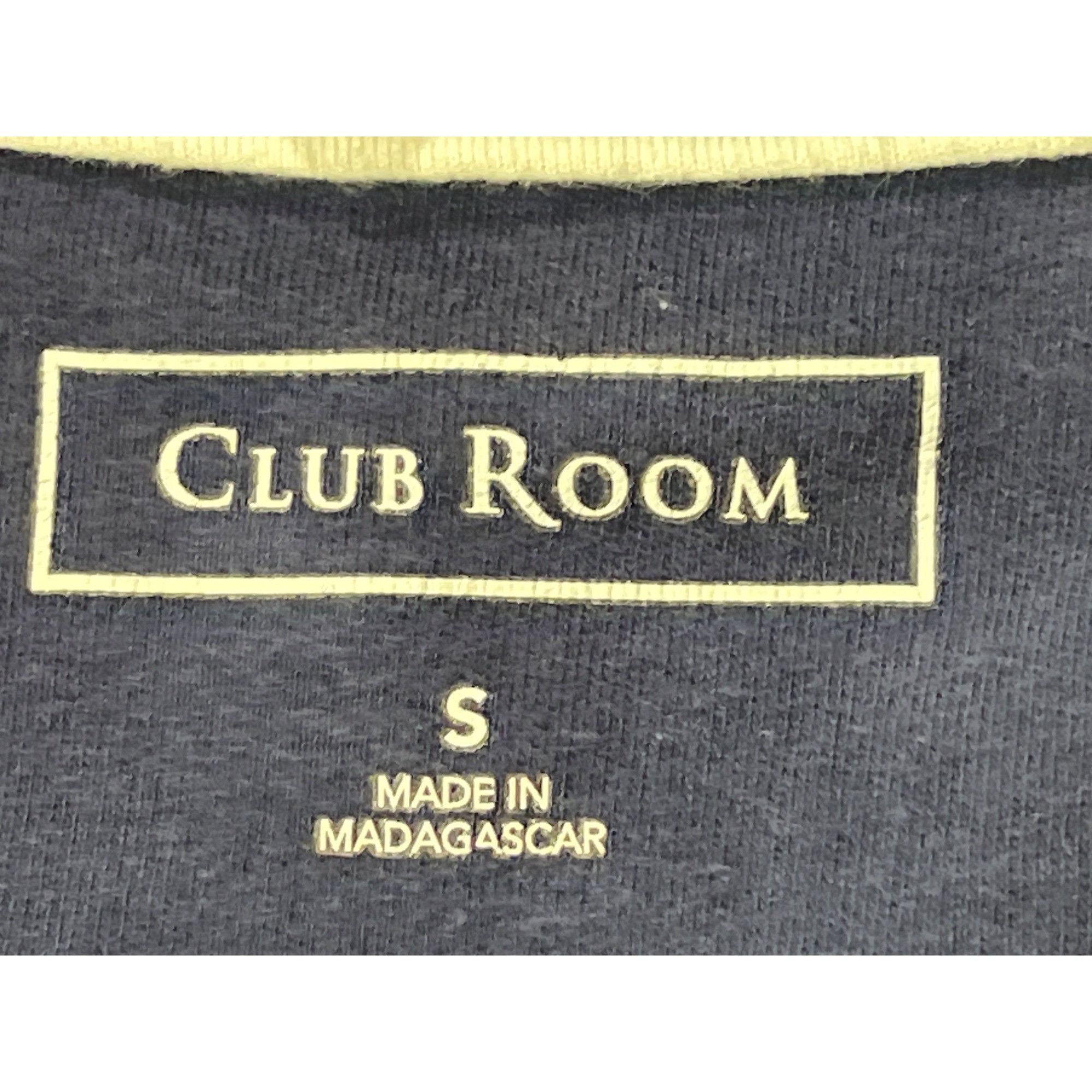 Club Room Club Room Mens Navy Blue Polo Shirt S 60% Cotton 40% Polyest Size US S / EU 44-46 / 1 - 3 Thumbnail