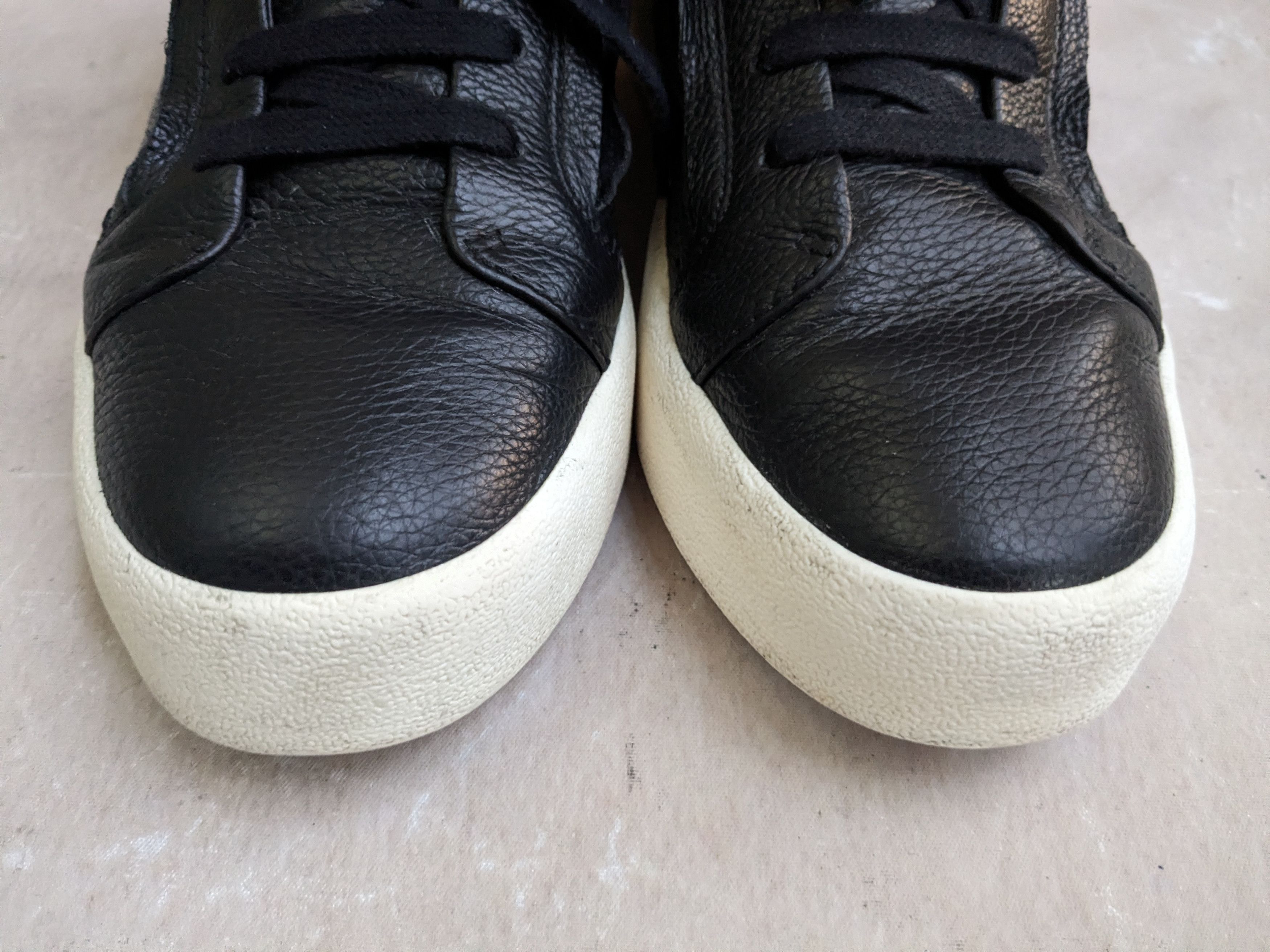 Giuseppe Zanotti Giuseppe Zanotti High Tops Black White 9 42 Leather Size US 9 / EU 42 - 4 Thumbnail