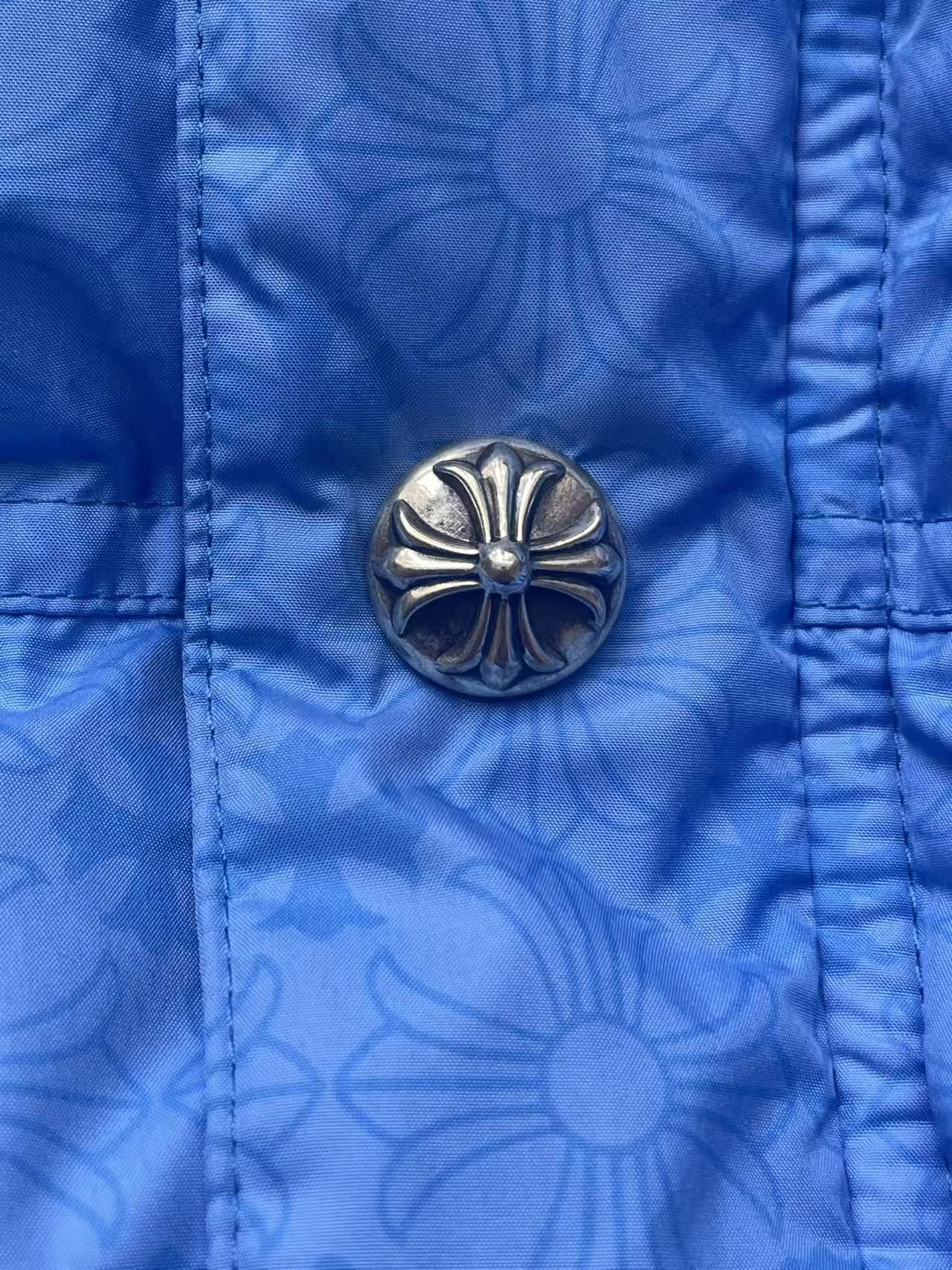 Chrome Hearts Chrome Hearts Unisex Tonal Plus Blue Puffer Down Vest Size L / US 10 / IT 46 - 3 Thumbnail