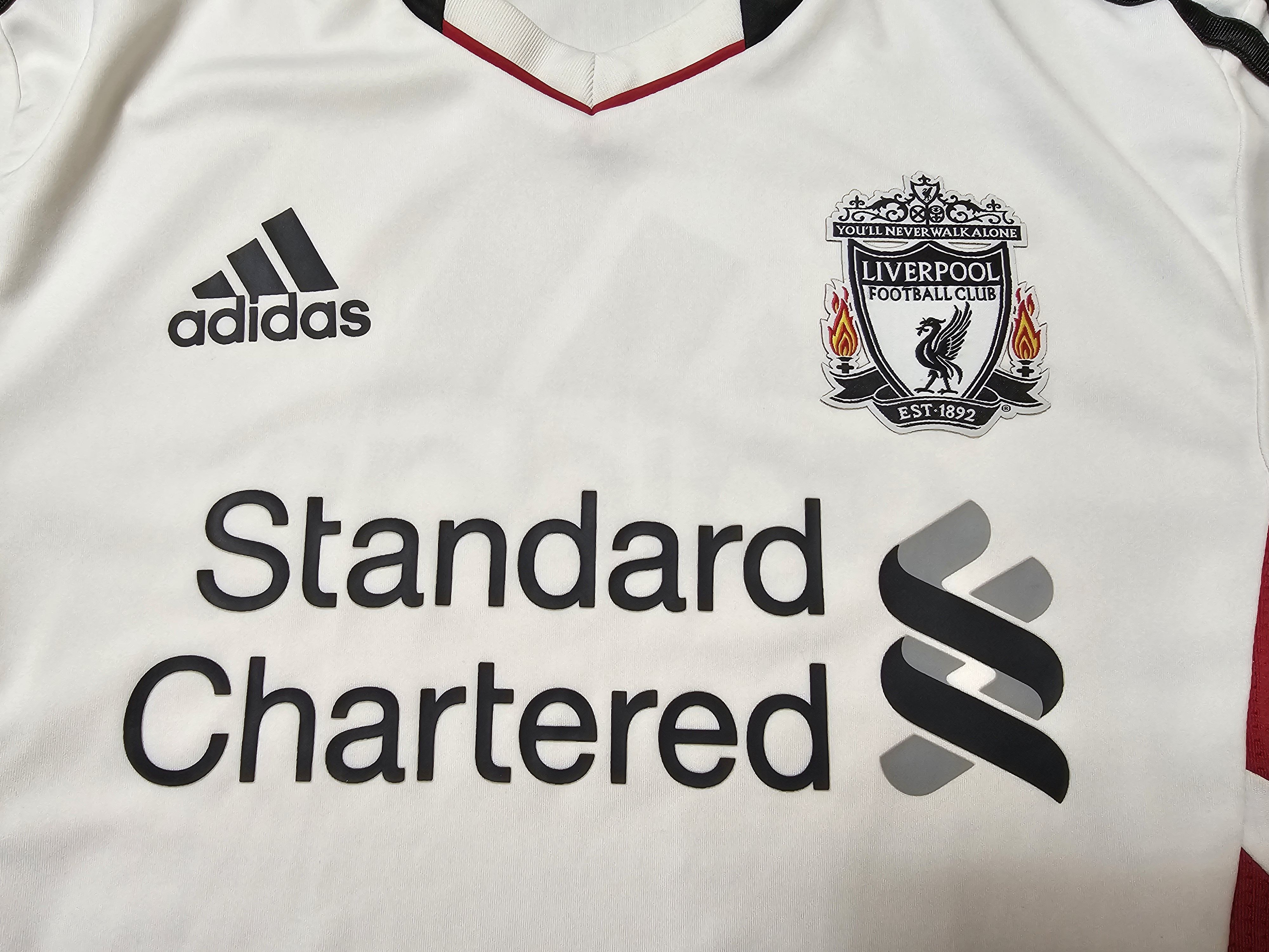 Adidas LIVERPOOL 2011 2012 TRAINING FOOTBALL SHIRT SOCCER JERSEY Size US S / EU 44-46 / 1 - 3 Thumbnail