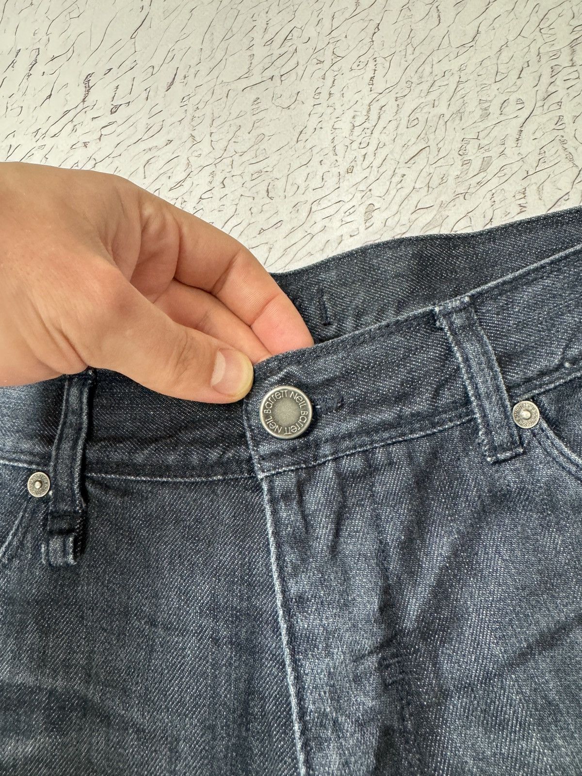 Neil Barrett Neil Barrett Indigo dark straight denim jeans zip pocket Size US 34 / EU 50 - 12 Thumbnail