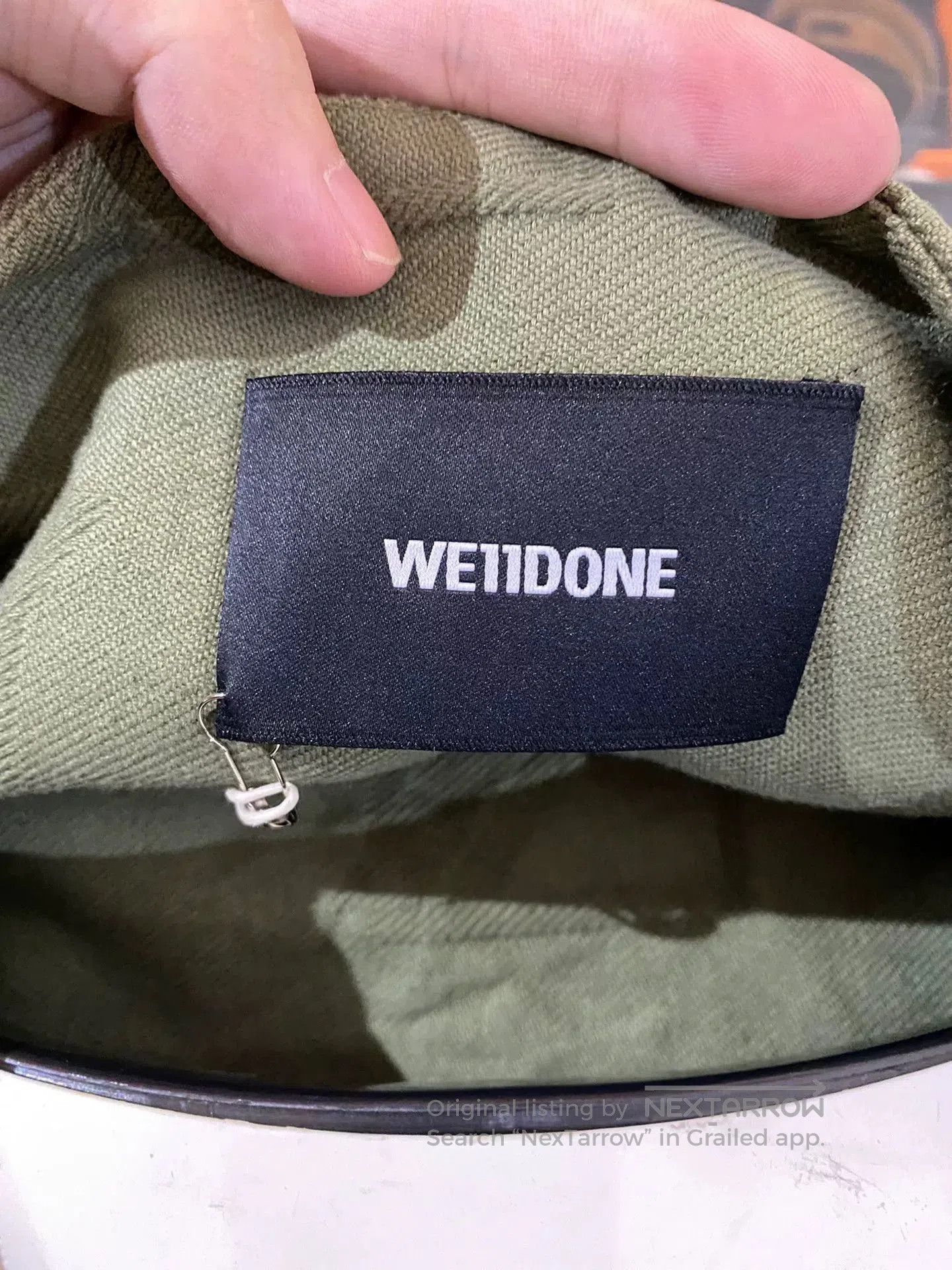 WE11DONE thick green sweatshirt with tags. Size US M / EU 48-50 / 2 - 7 Thumbnail