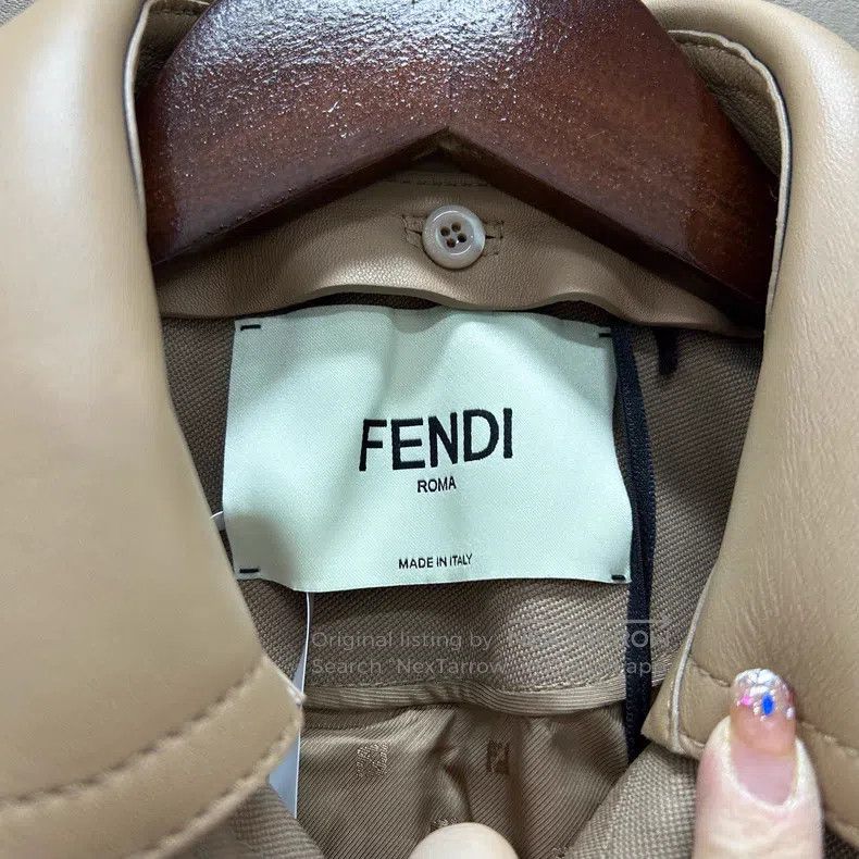 Fendi Fendi Wool jacket coat Size XXS / US 00 / IT 34 - 4 Thumbnail