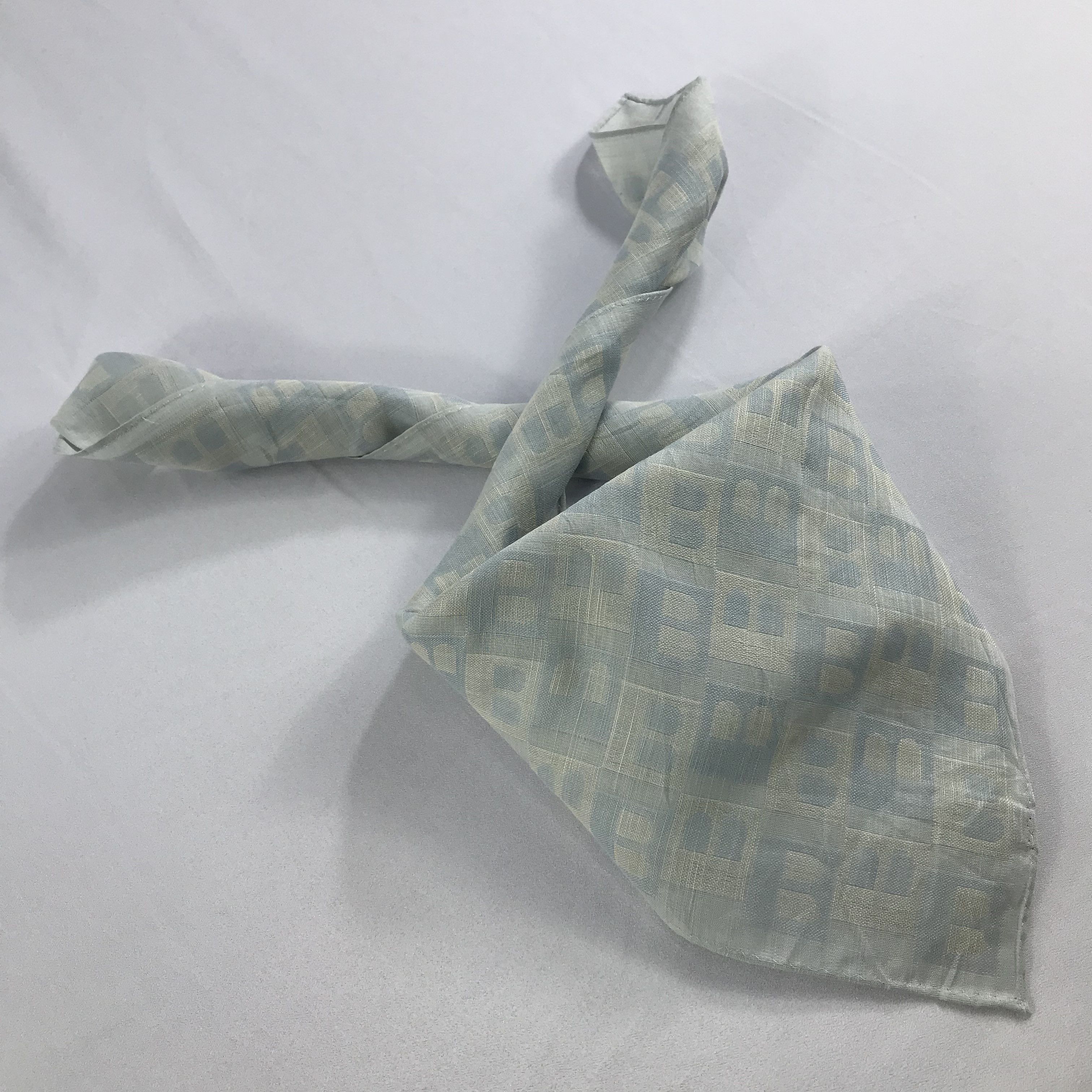 Bally × Vintage Bally Bandana / Handkerchief / Neckerchief - S2647 Size ONE SIZE - 4 Thumbnail