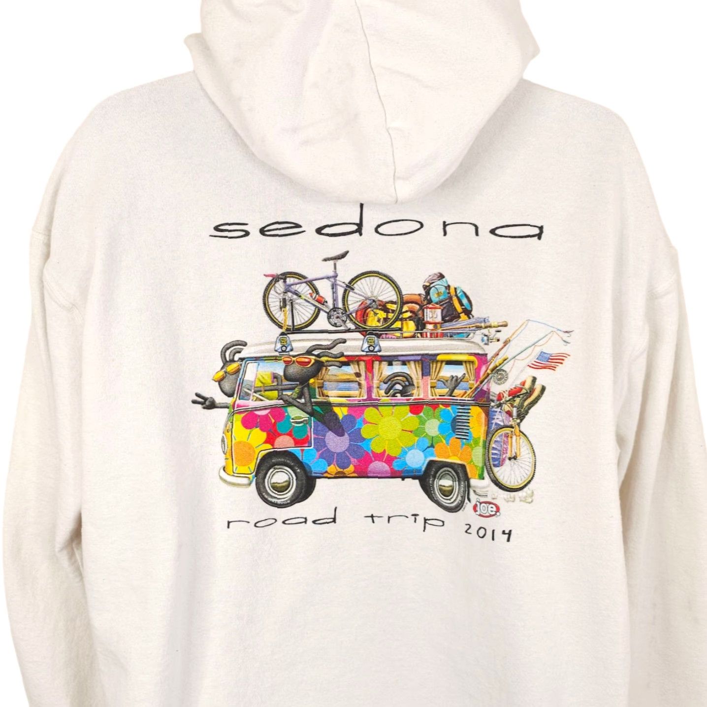 Vintage Sedona Road Trip Hoodie Mens XL White Travel Destination The Duck Company Size US XL / EU 56 / 4 - 2 Thumbnail