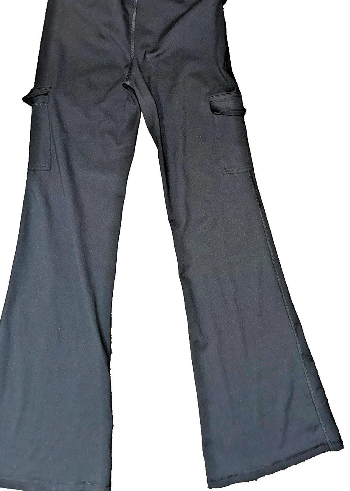 Designer Velocity Black Cargo Leggings Size S Athleisure Utility Size S / US 4 / IT 40 - 7 Thumbnail