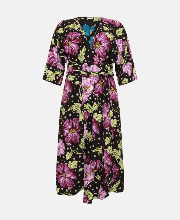 Diane von Furstenberg Reversible dress Size 4XL / US 24-26 - 1 Thumbnail