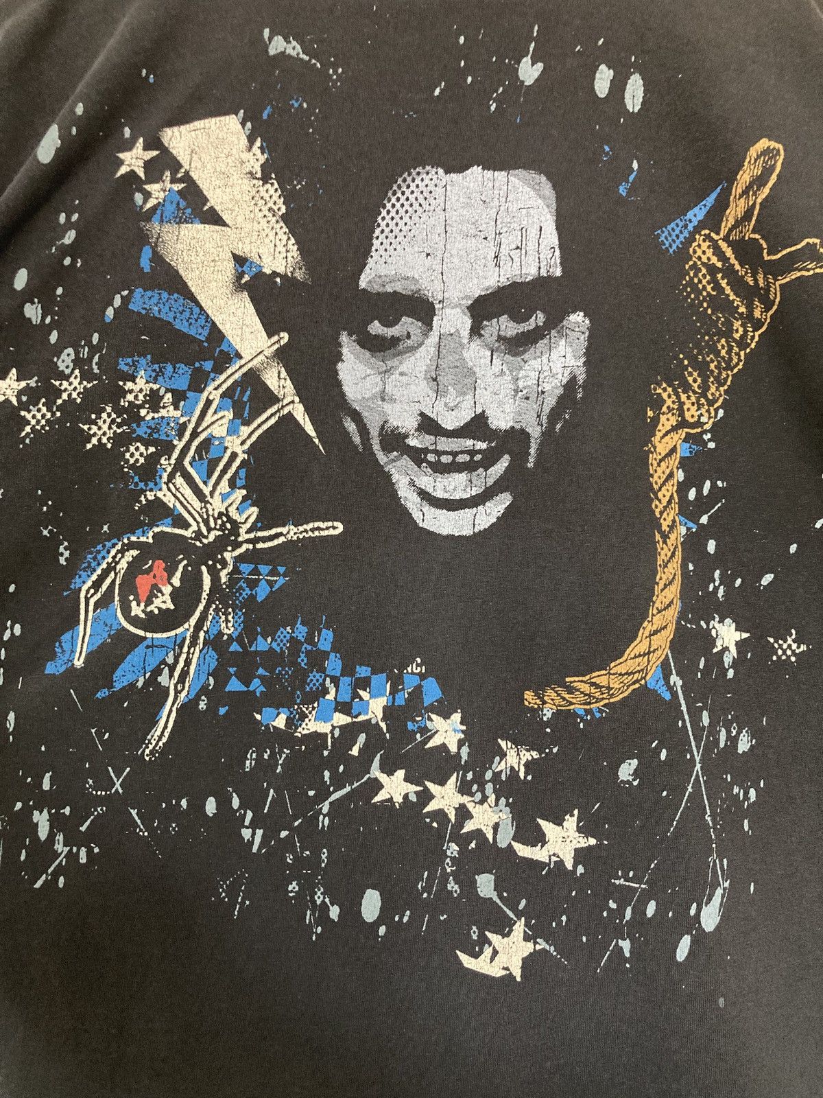 Band Tees ALICE COOPER PSYCHO DRAMA TOUR HORROR SHIRT VINTAGE Y2K ROCK Size US XL / EU 56 / 4 - 4 Thumbnail