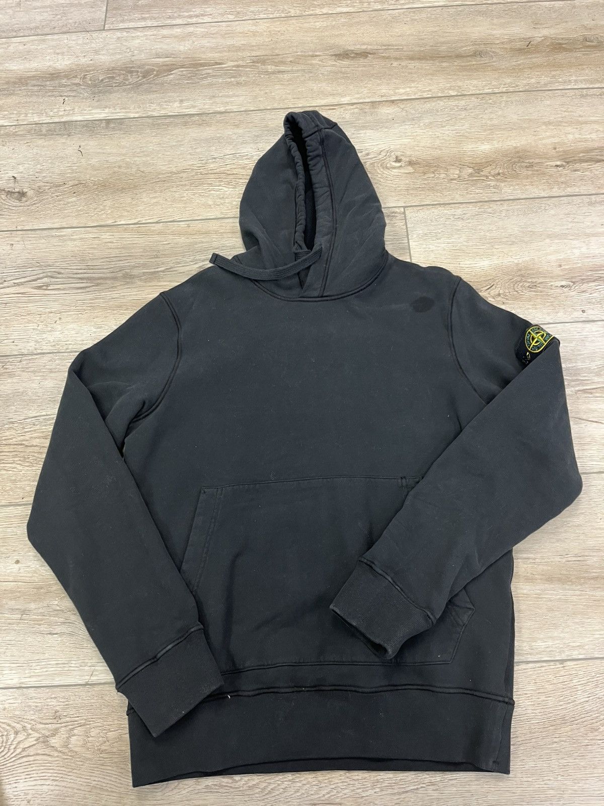 Stone Island Stone Island Black Hoodie Size US M / EU 48-50 / 2 - 1 Thumbnail
