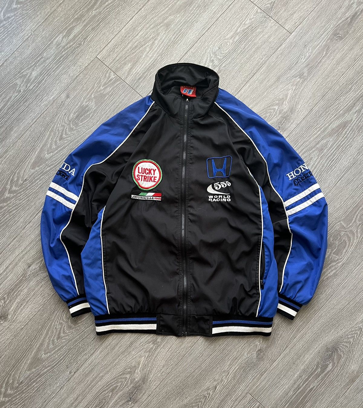 Honda Vintage Honda Lucky Strike Racing Jacket Size US XL / EU 56 / 4 - 2 Thumbnail