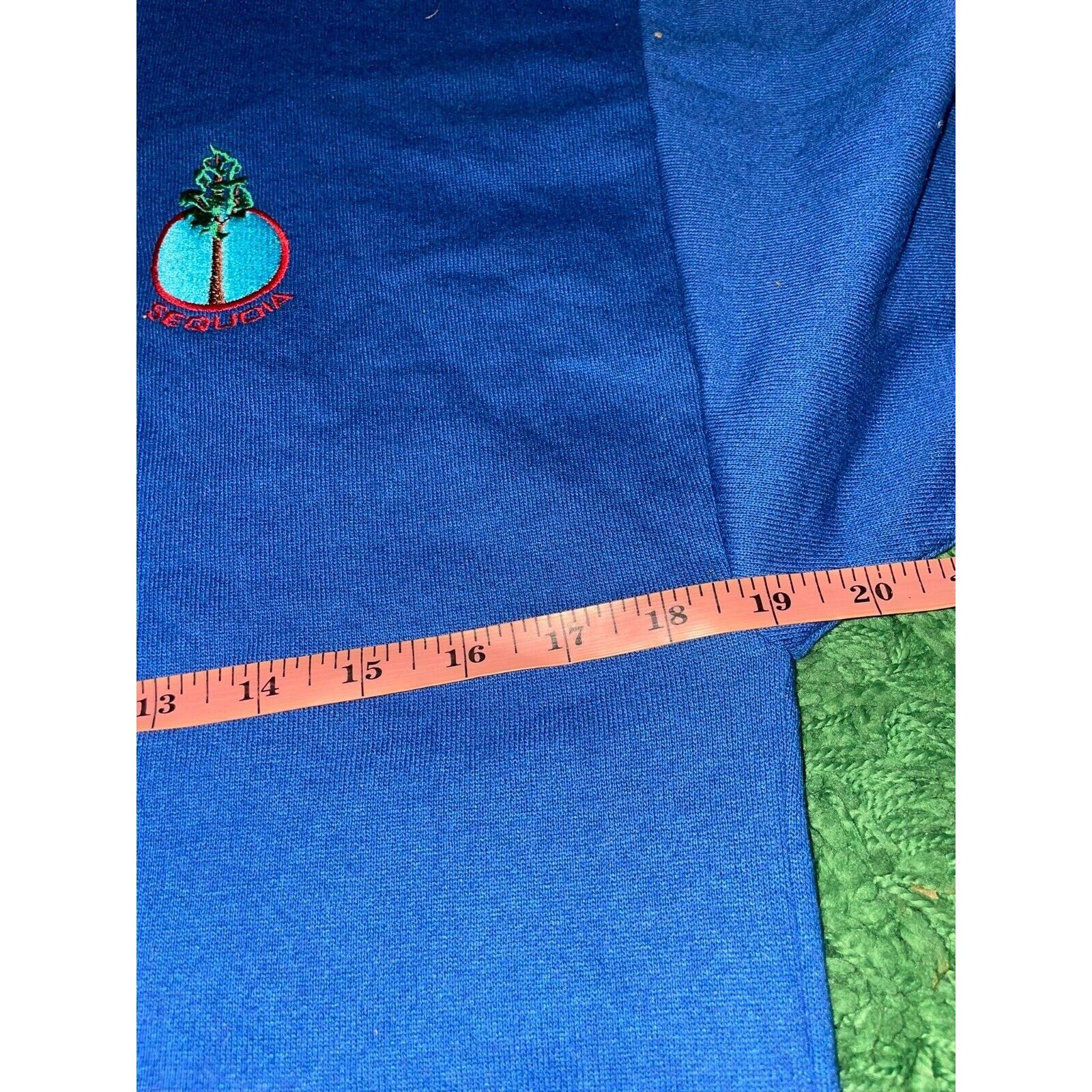 Jerzees Vintage Sequoia Sweatshirt Tree 1/4 Zip Crewneck VTG 80s M Size US M / EU 48-50 / 2 - 9 Thumbnail