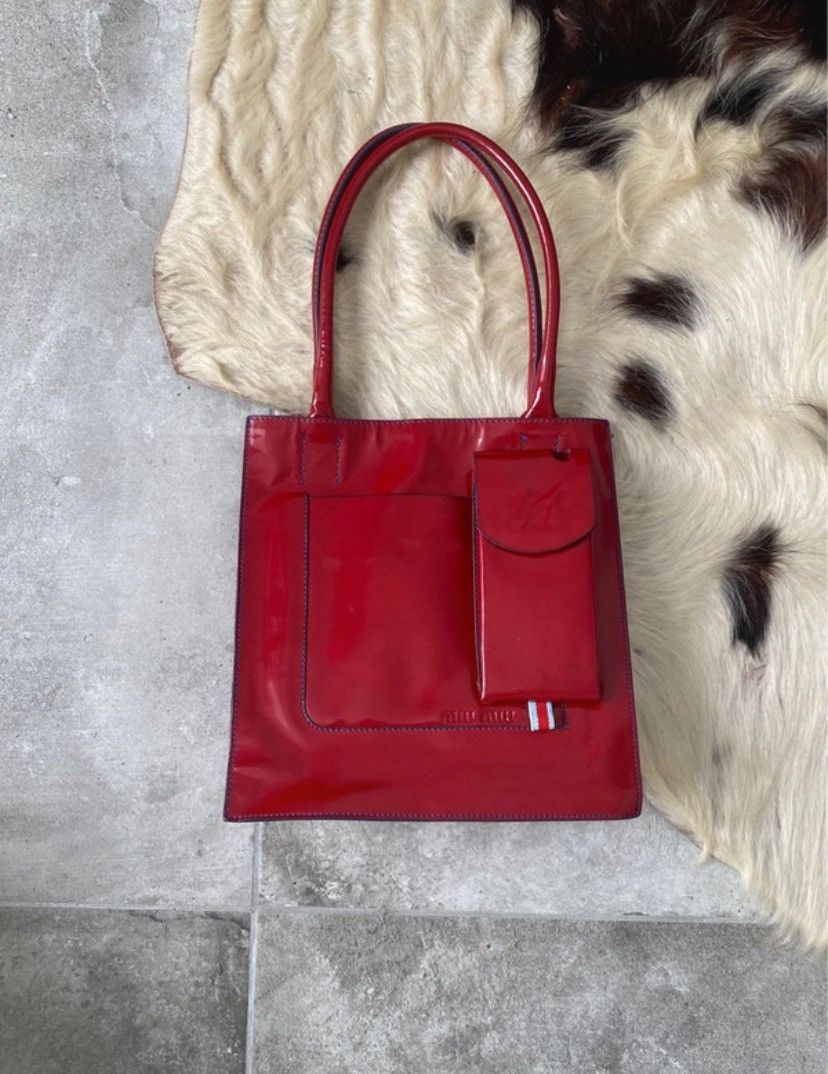 Miu Miu Cherry Red Miu Miu bag Size ONE SIZE - 1 Thumbnail