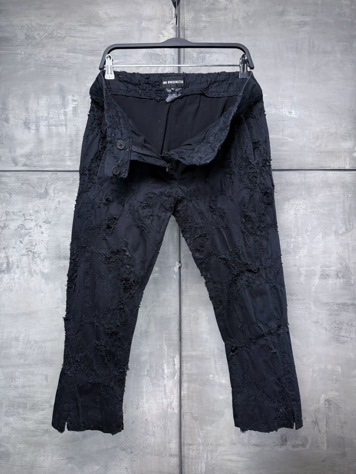 Ann Demeulemeester Distressed pants S Size 30" / US 8 / IT 44 - 2 Thumbnail