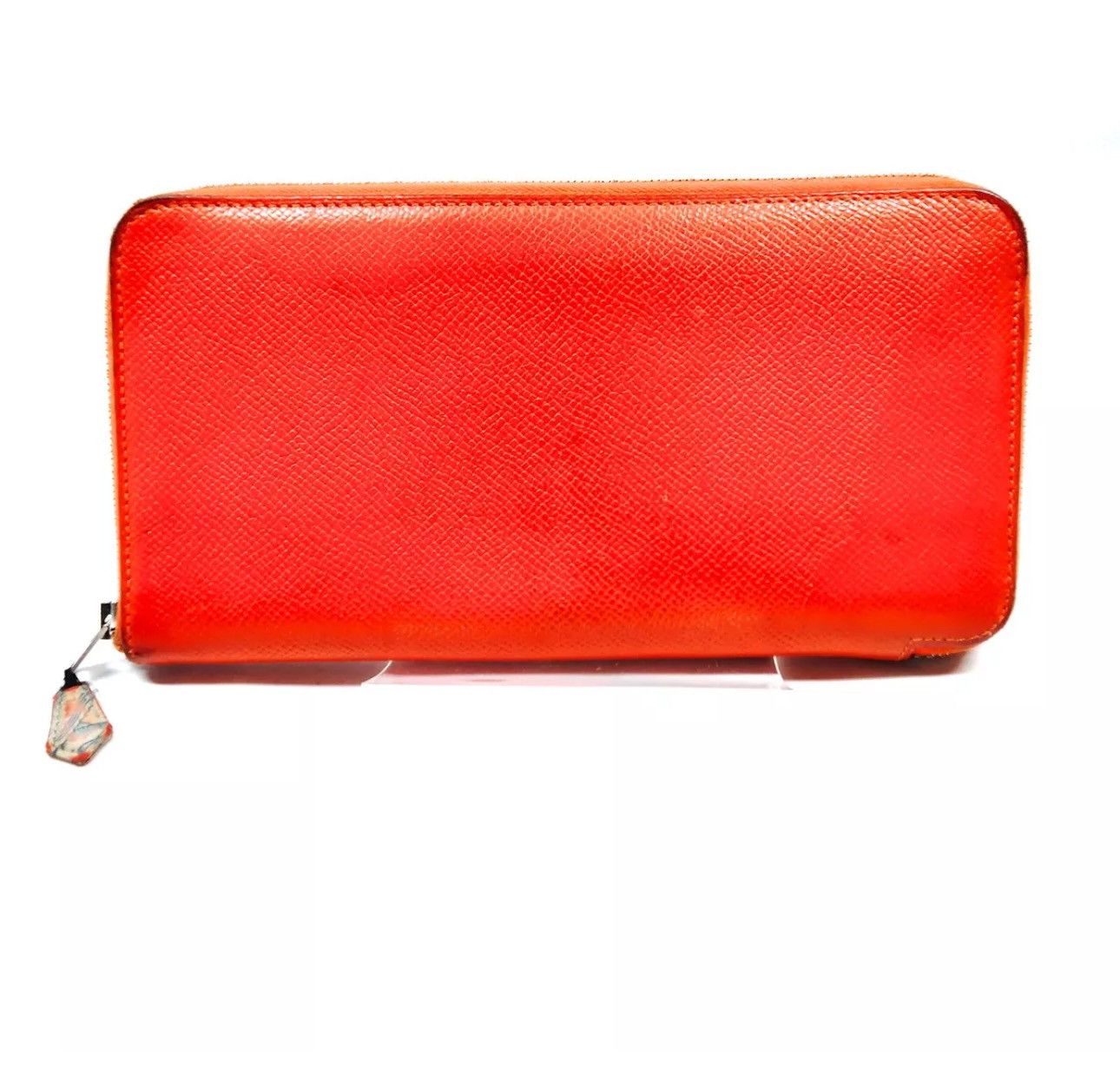 Hermes Hermes Long Wallet Red Leather in excellent condition. Size ONE SIZE - 1 Thumbnail