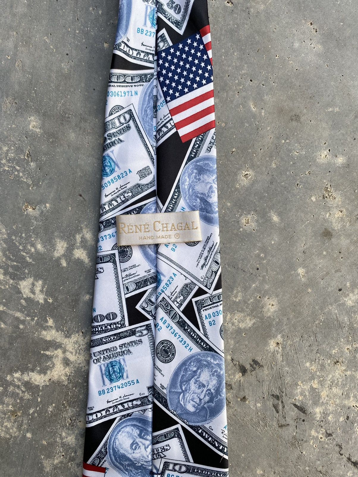 Japanese Brand × Vintage Vintage Dollar Tie Size ONE SIZE - 3 Thumbnail