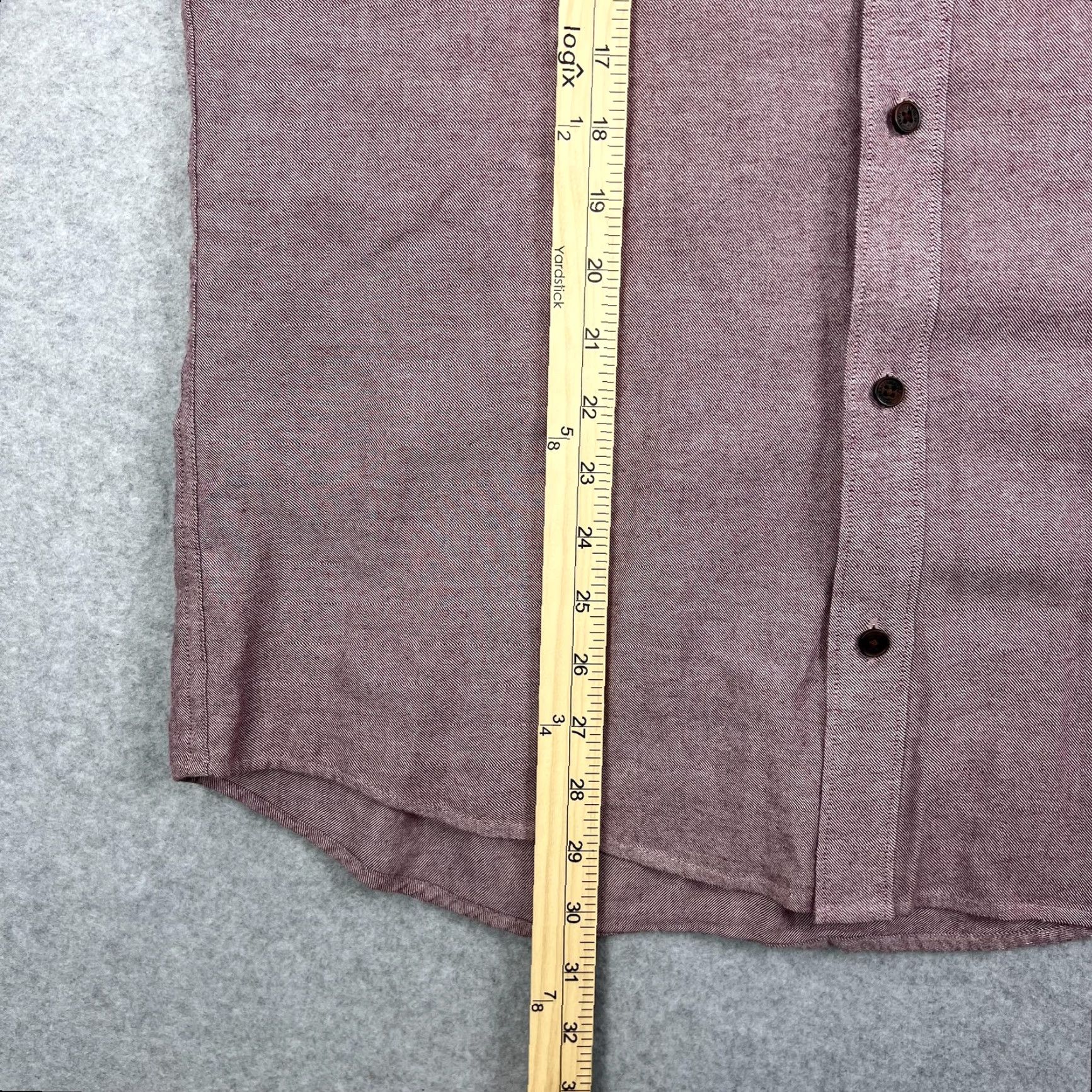 TravisMathew Travis Mathew Shirt Mens Medium Purple Long Sleeve Button-Up Casual Two Pocket Size US M / EU 48-50 / 2 - 3 Thumbnail