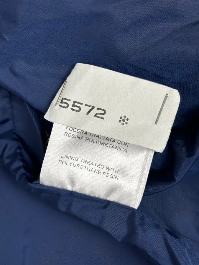 Gucci 2010s Gucci Navy Nylon Monogram Light Jacket Size US M / EU 48-50 / 2 - 10 Thumbnail